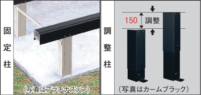 YKK AP リウッドデッキ200の束柱のカラーについて考える